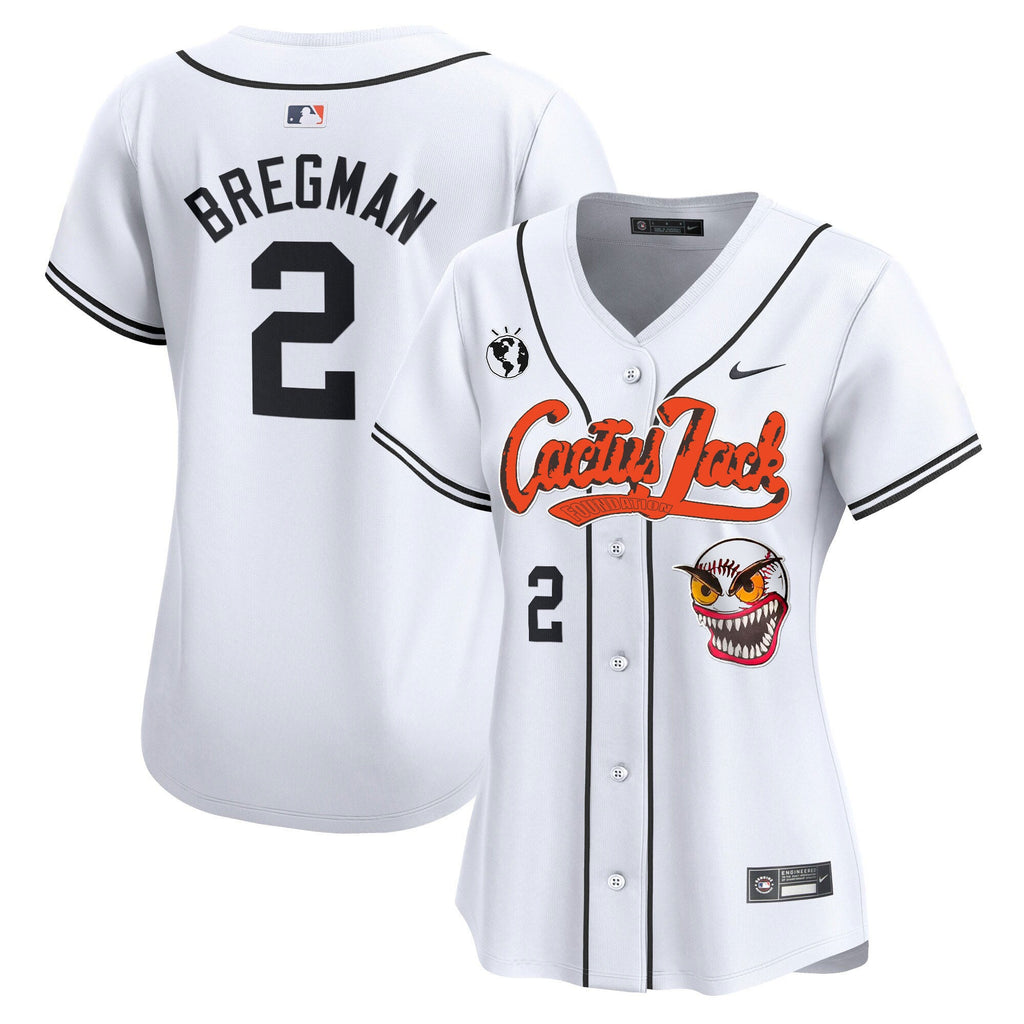 Women’s Houston Cactus Jack Vapor Premier Limited Jersey – Stitched