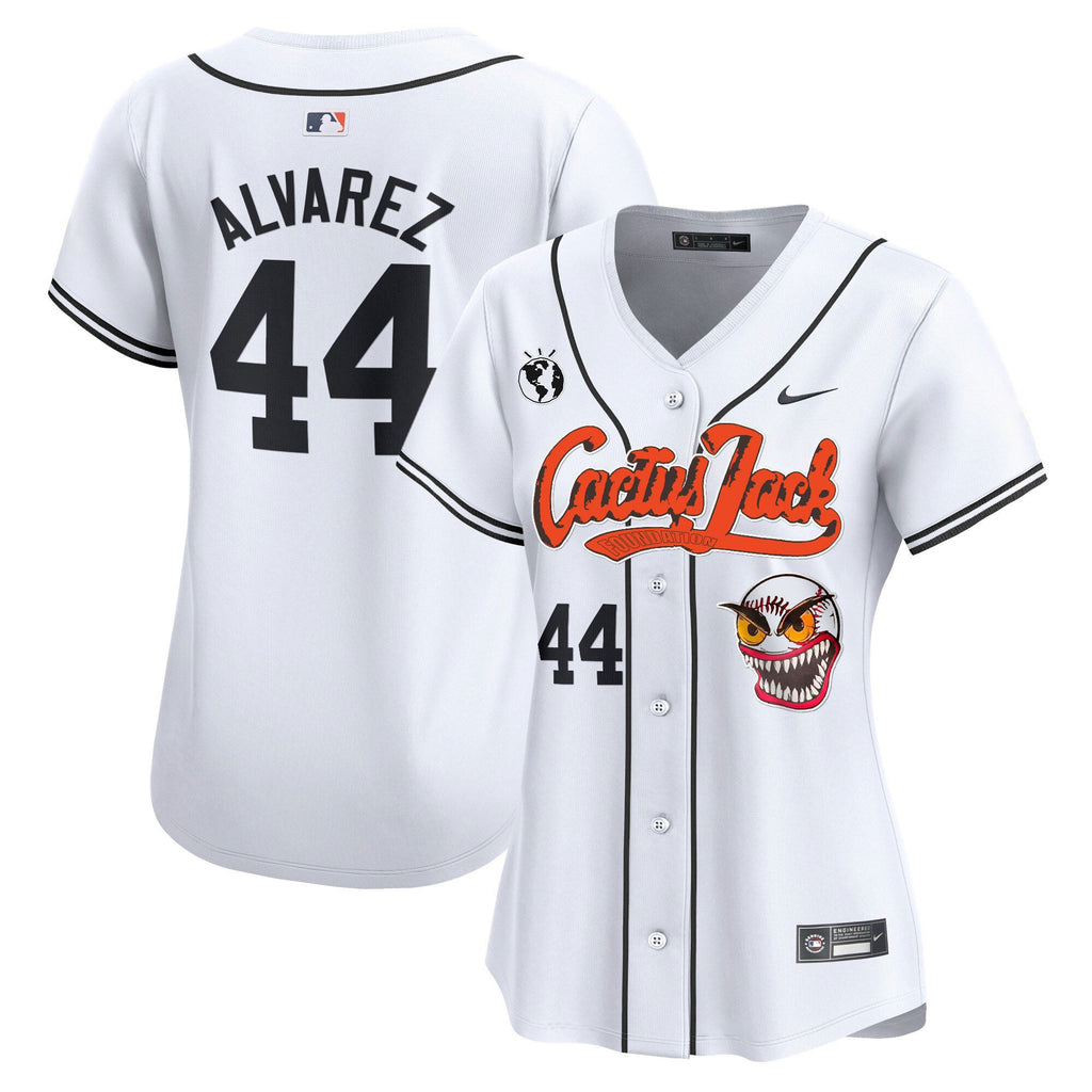 Women’s Houston Cactus Jack Vapor Premier Limited Jersey – Stitched