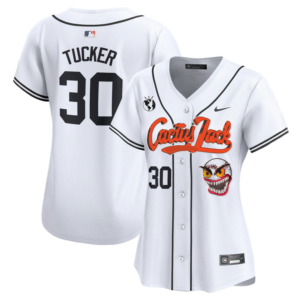Women’s Houston Cactus Jack Vapor Premier Limited Jersey – Stitched