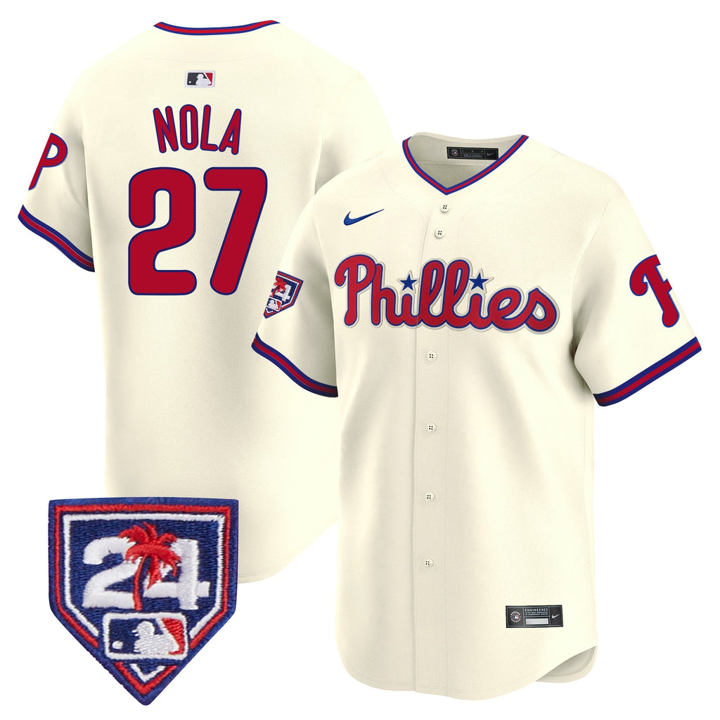 Men’s 2024 Spring Training Patch Vapor Premier Limited Jersey