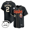 Men’s Houston Cactus Jack Patch Vapor Premier Limited Jersey V3 – Stitched