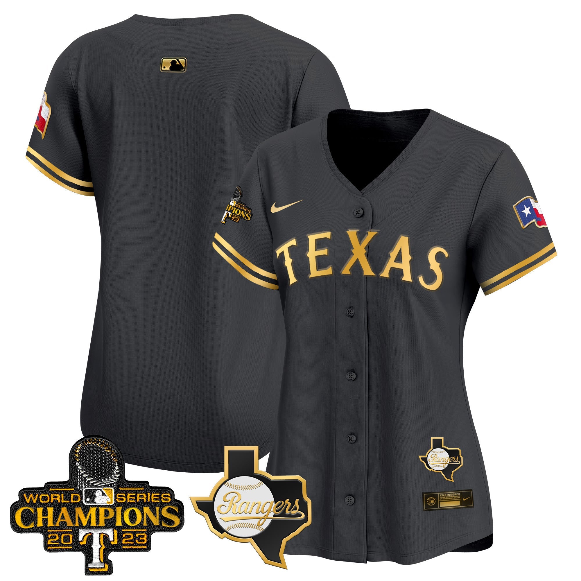 Women’s Texas World Series Champions Vapor Premier Limited Jersey V2