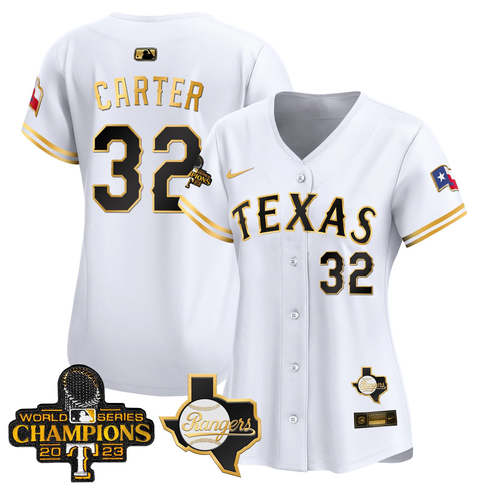 Women’s Texas World Series Champions Vapor Premier Limited Jersey V2