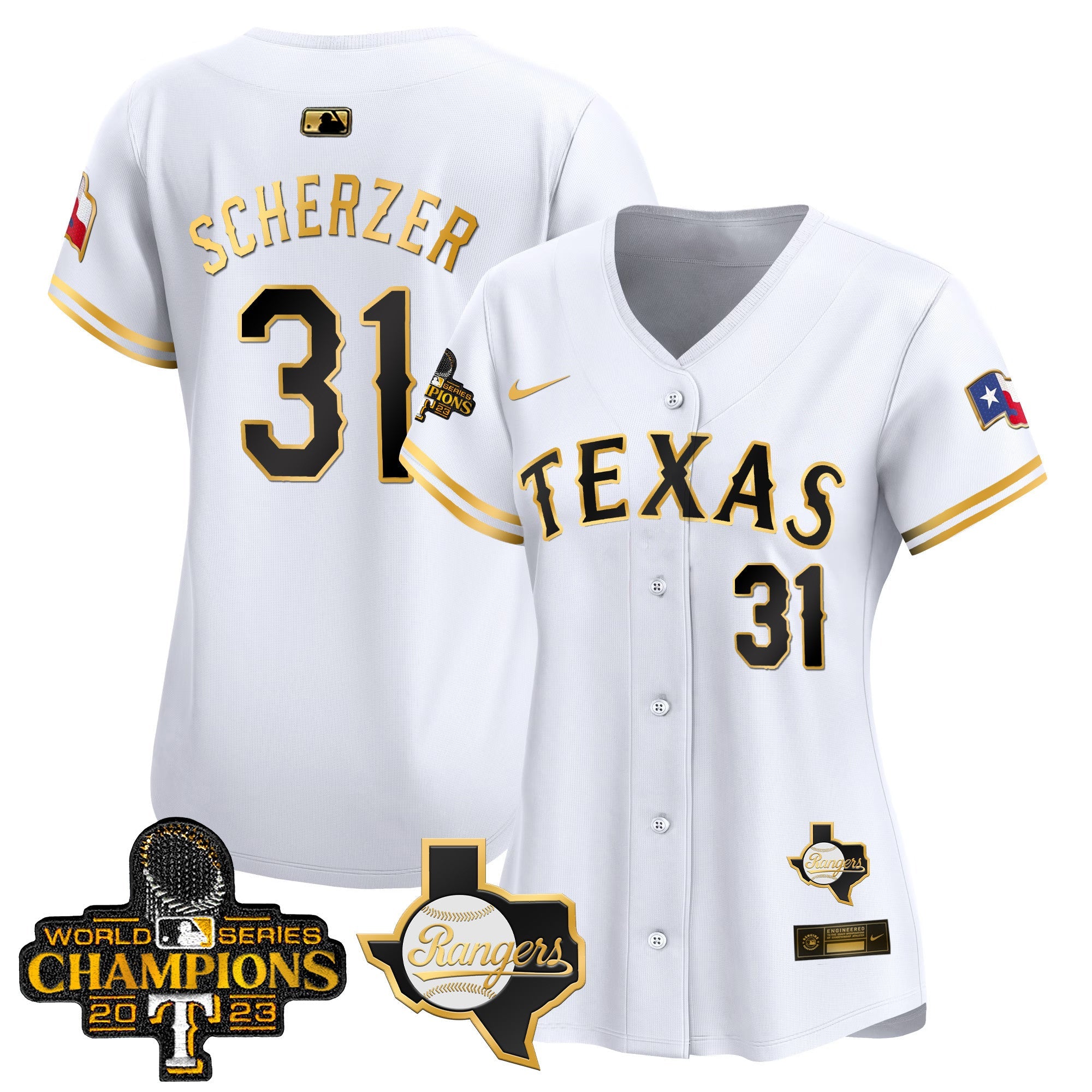 Women’s Texas World Series Champions Vapor Premier Limited Jersey V2