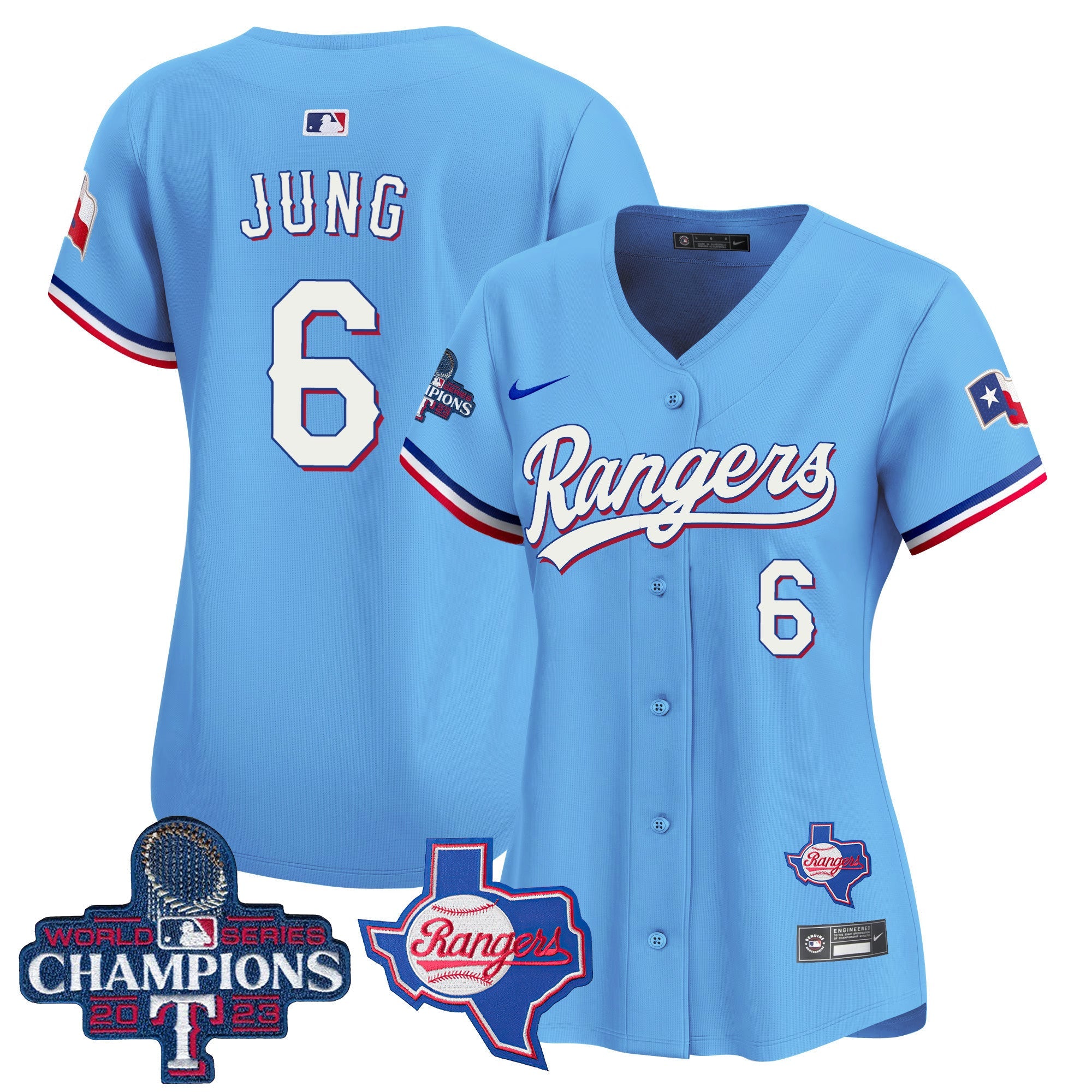 Women’s Texas World Series Champions Vapor Premier Limited Jersey V2