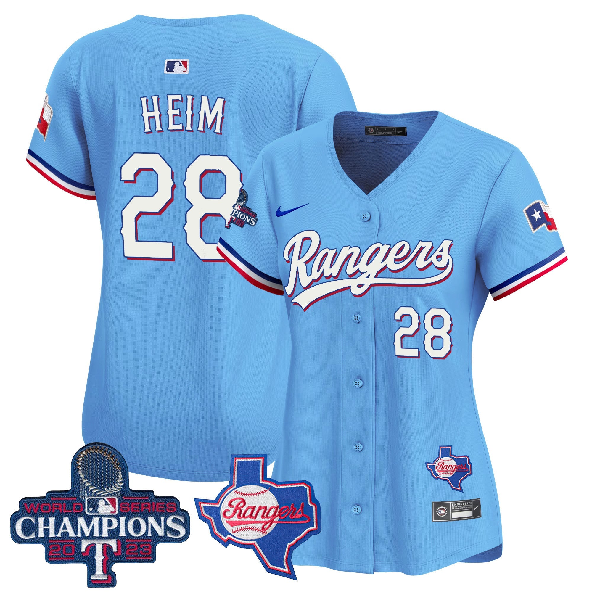 Women’s Texas World Series Champions Vapor Premier Limited Jersey V2