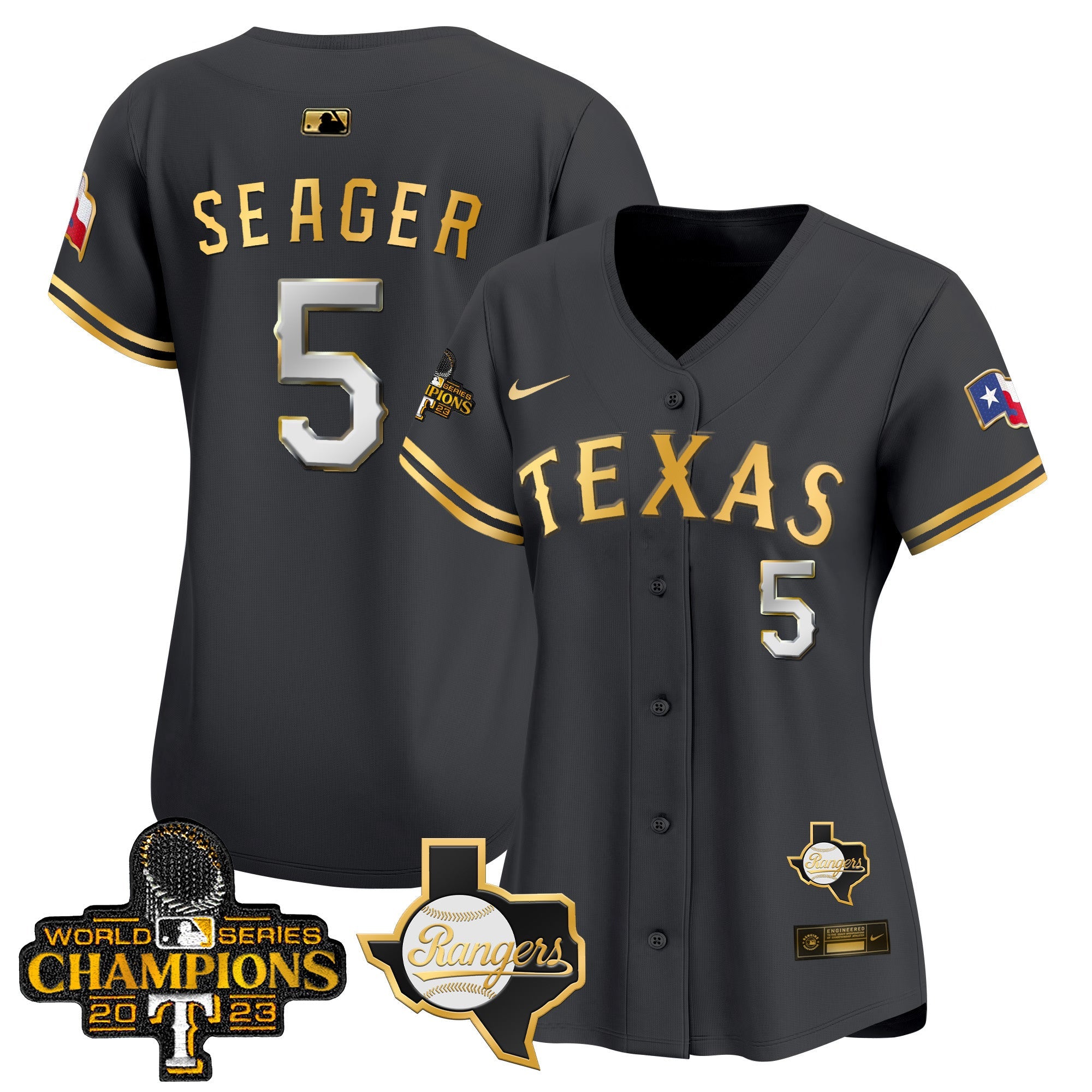 Women’s Texas World Series Champions Vapor Premier Limited Jersey V2