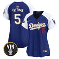 Women’s Vin Scully Patch Gold Trim Vapor Premier Limited Jersey