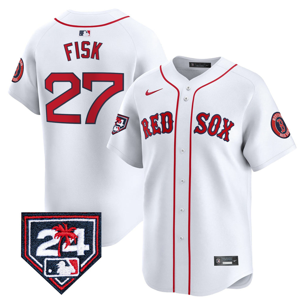 Men’s Boston 2024 Spring Training Patch Vapor Premier Limited Jersey