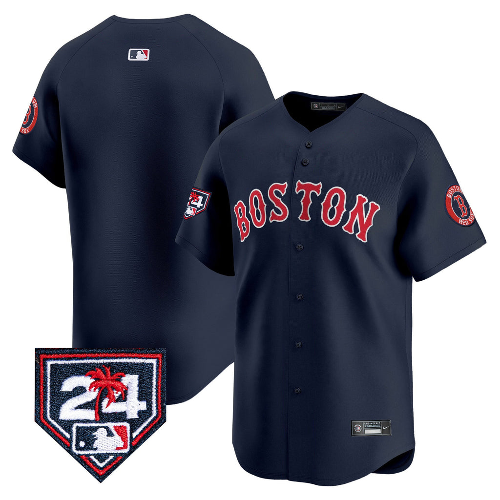 Men’s Boston 2024 Spring Training Patch Vapor Premier Limited Jersey