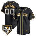 Boston 2024 Spring Training Patch Vapor Premier Limited Custom Jersey