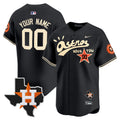 Houston Cactus Jack Style Vapor Premier Limited Custom Jersey – Stitched
