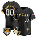 Texas 2024 Spring Training Patch Vapor Premier Limited Custom Jersey