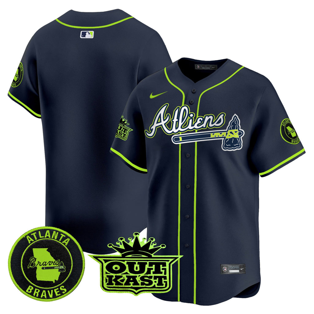 Men’s Atlanta Atliens Vapor Premier Limited Jersey