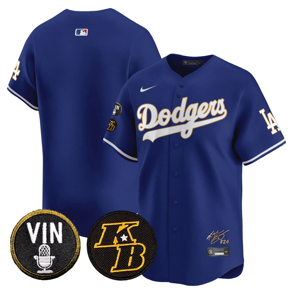 Men’s Vin Patch & Kobe Bryant Signature Vapor Premier Limited Jersey