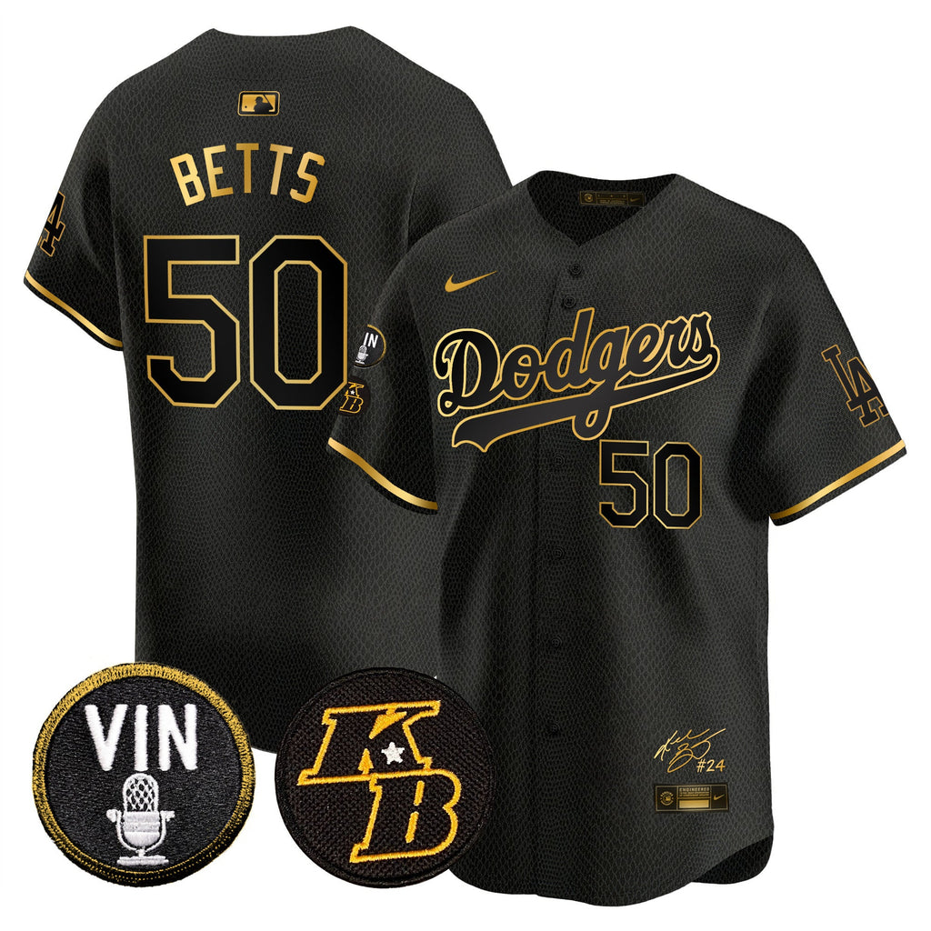 Men’s Vin Patch & Kobe Bryant Signature Vapor Premier Limited Jersey