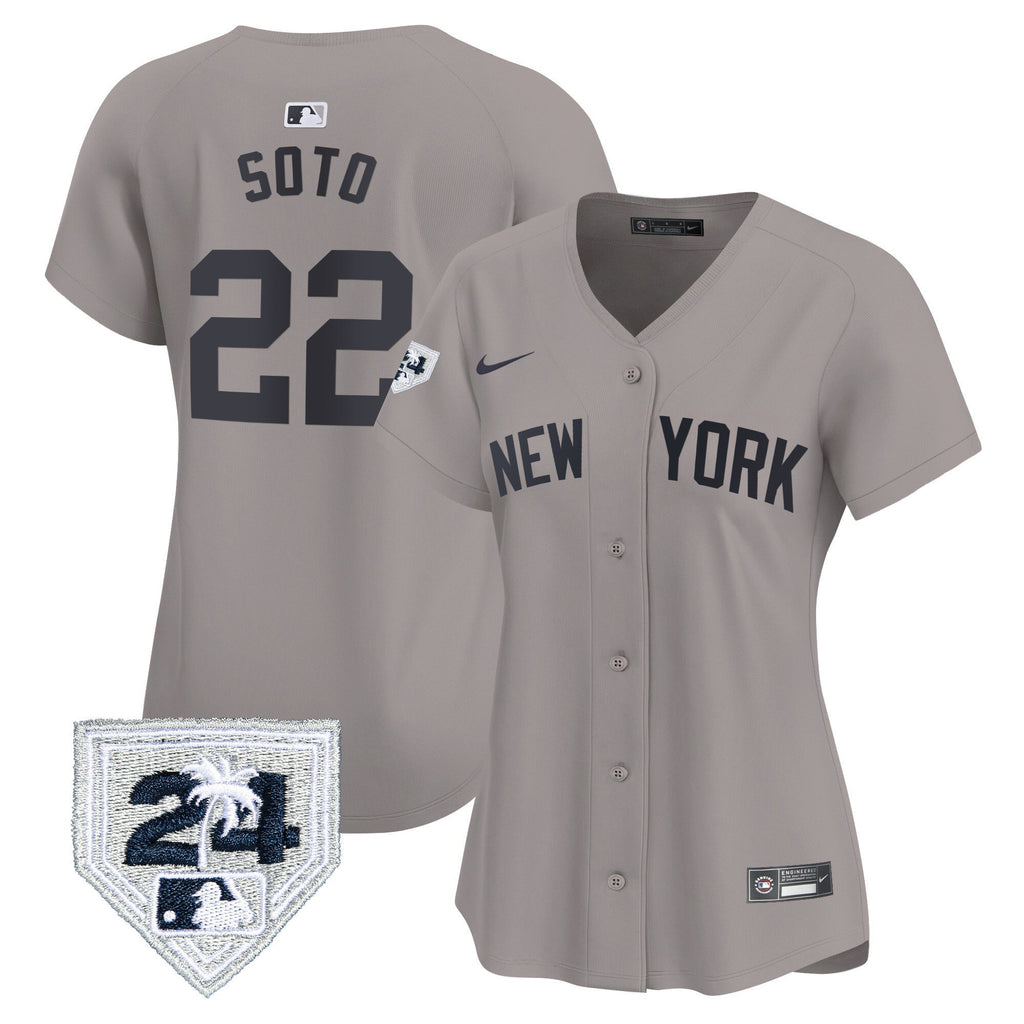 Women’s New York 2024 Spring Training Patch Vapor Premier Limited Jersey