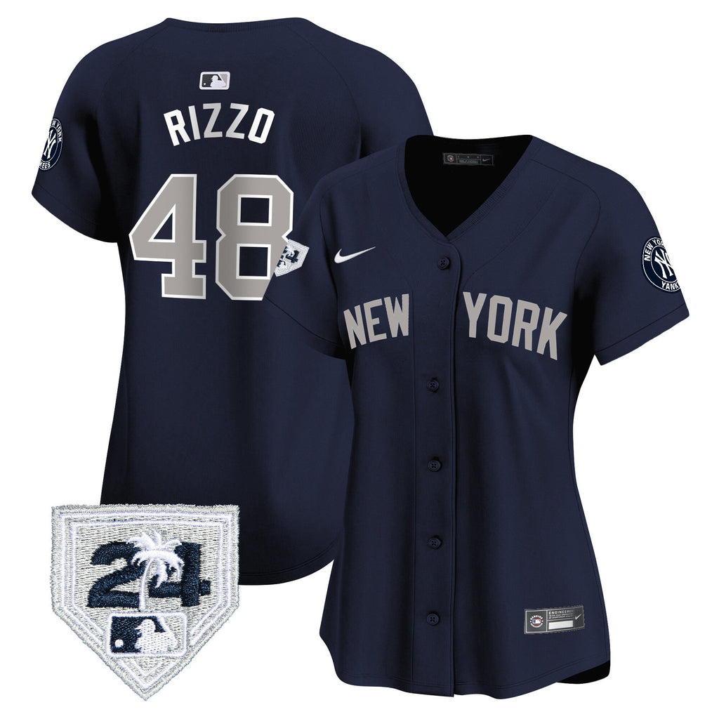 Women’s New York 2024 Spring Training Patch Vapor Premier Limited Jersey V2