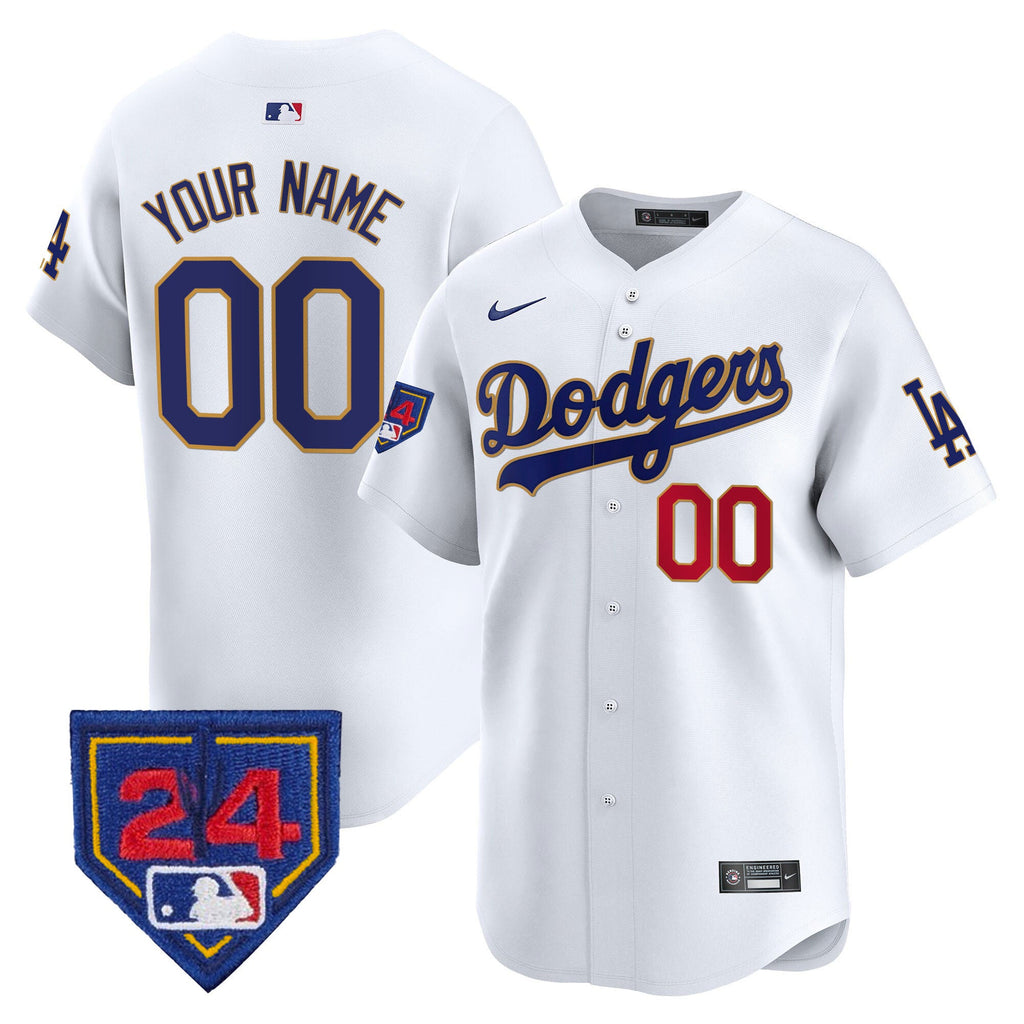 2024 Spring Training Patch Vapor Premier Limited Custom Jersey