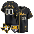 Houston 2024 Spring Training & Texas Patch Vapor Premier Limited Custom Jersey