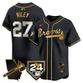 Men’s Atlanta 2024 Spring Training & Georgia Patch Vapor Premier Limited Jersey