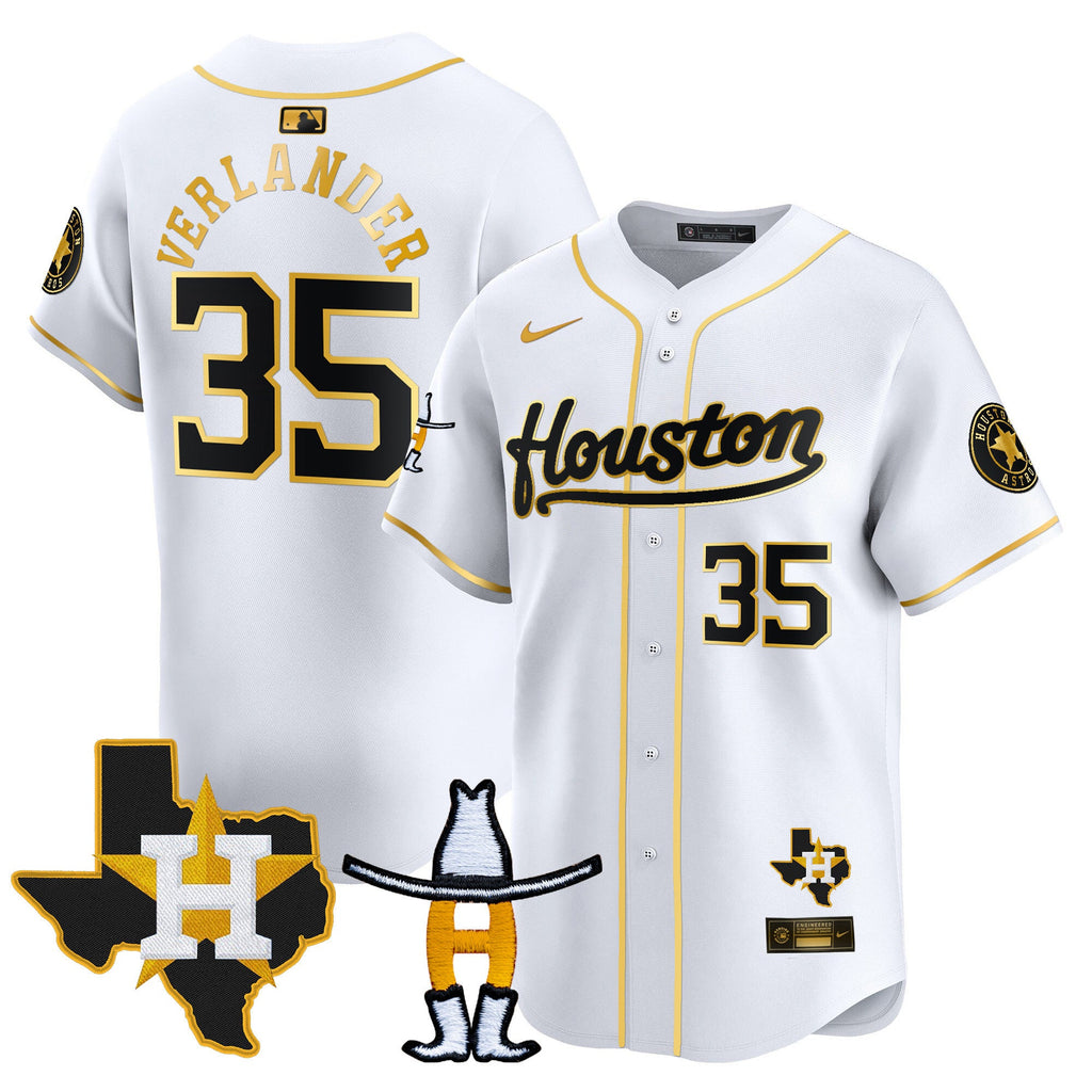 Men’s Houston Houston Rodeo Patch Vapor Premier Limited Jersey