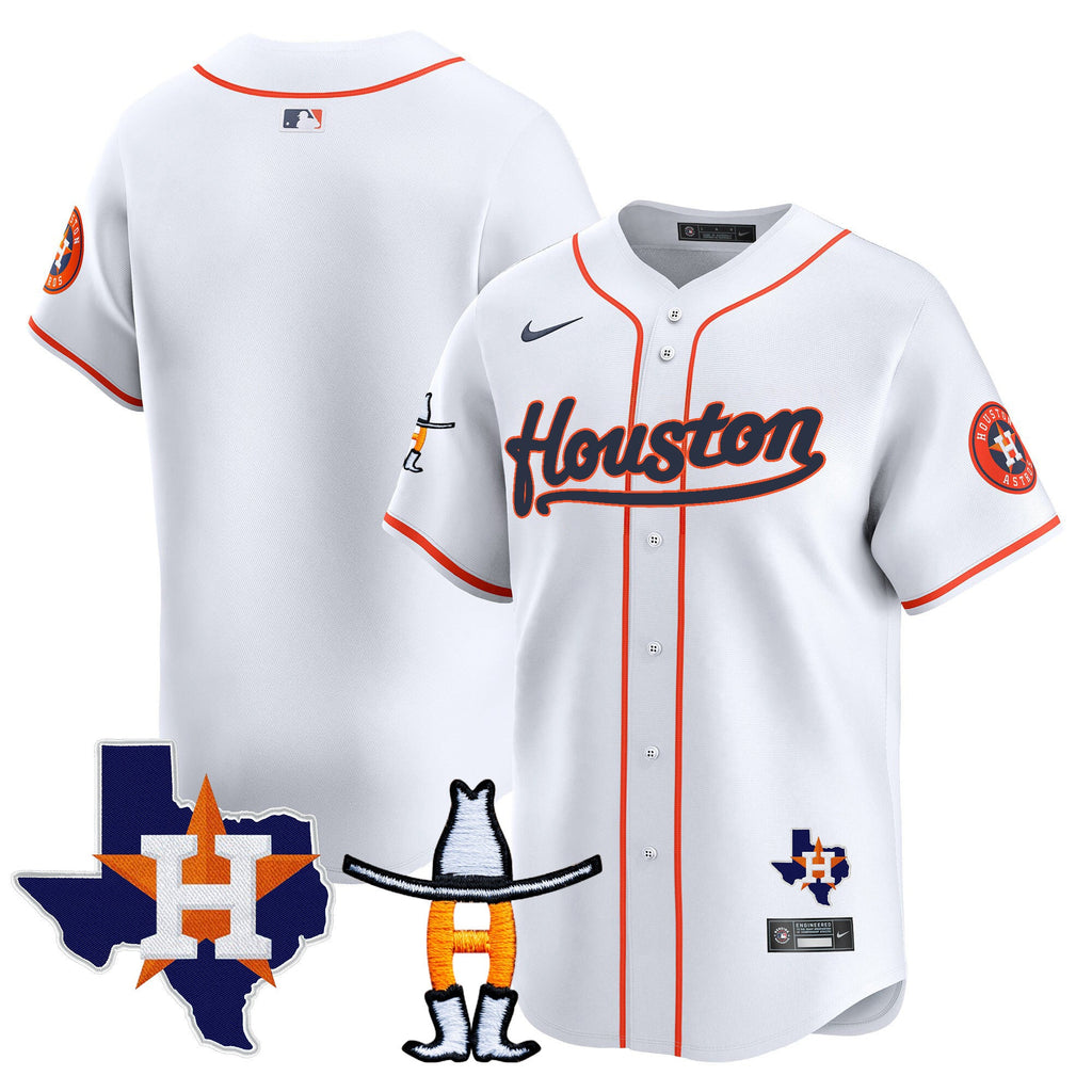 Men’s Houston Houston Rodeo Patch Vapor Premier Limited Jersey