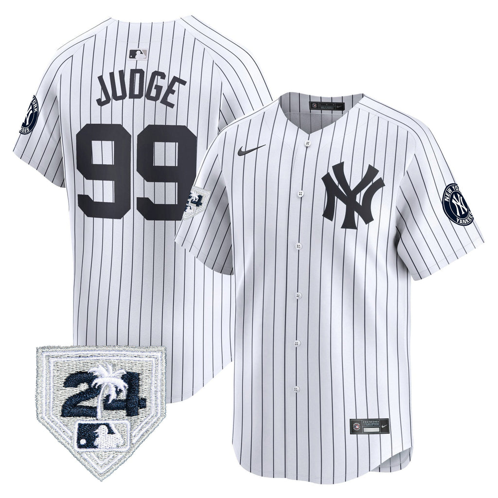 Men’s New York 2024 Spring Training Patch Vapor Premier Limited Jersey V3