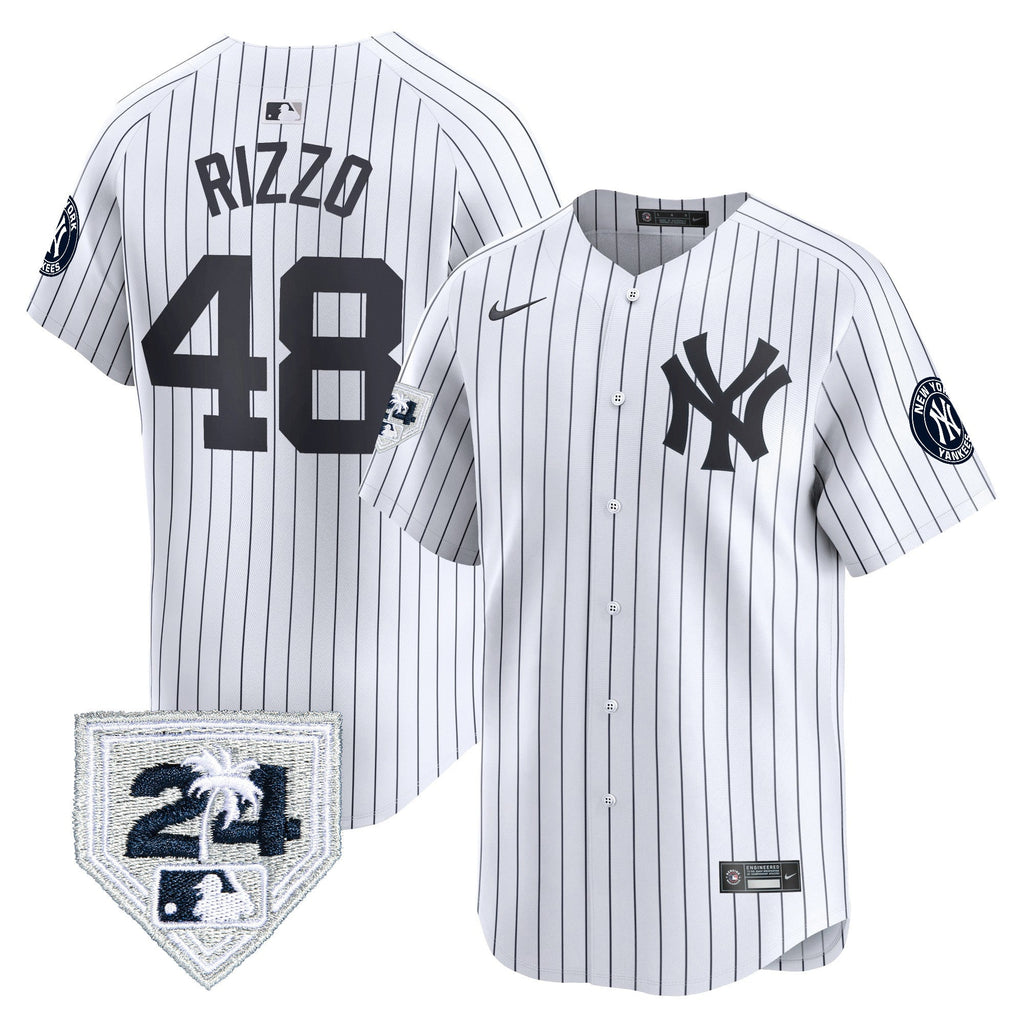 Men’s New York 2024 Spring Training Patch Vapor Premier Limited Jersey V3