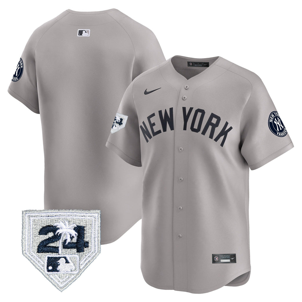 Men’s New York 2024 Spring Training Patch Vapor Premier Limited Jersey V3