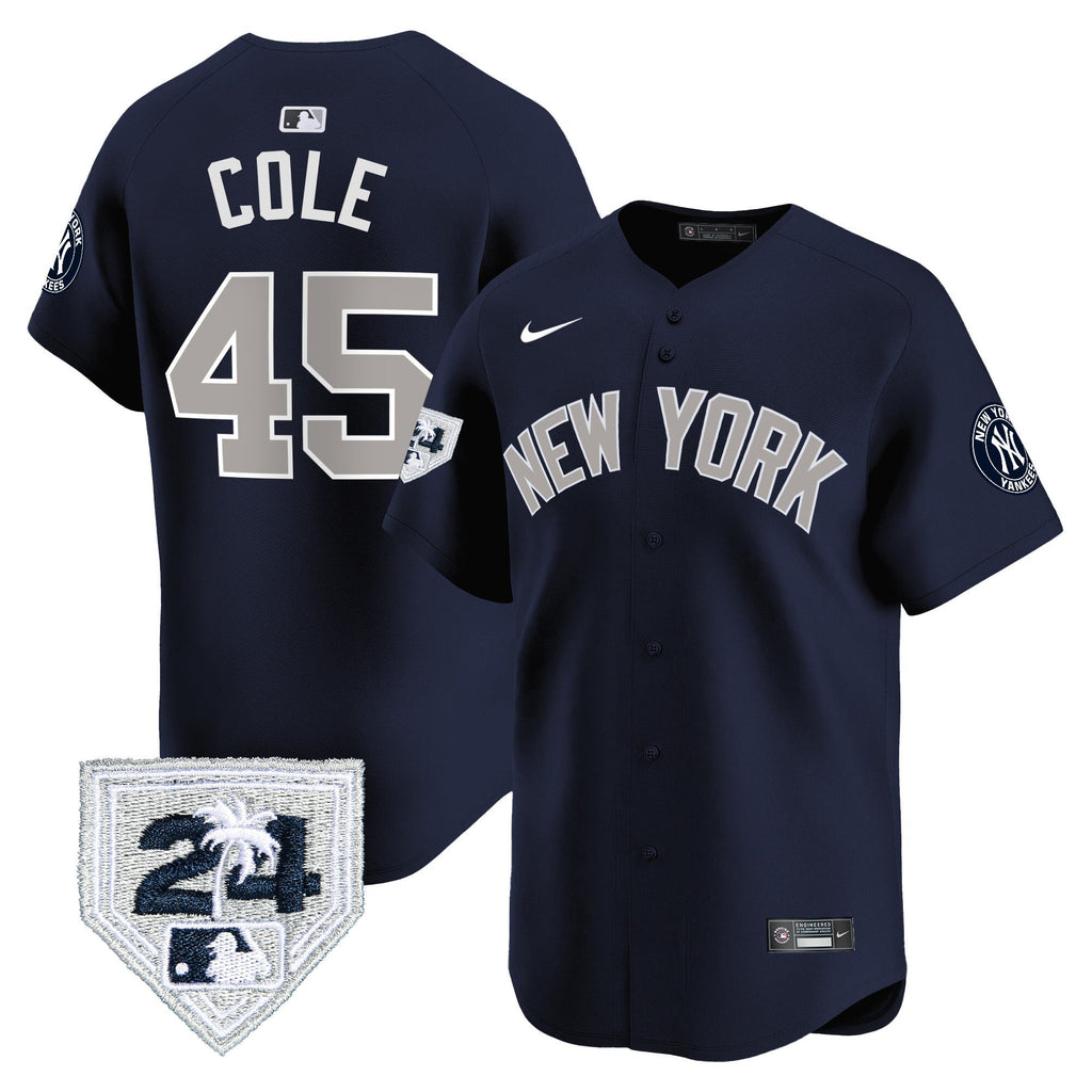 Men’s New York 2024 Spring Training Patch Vapor Premier Limited Jersey V3