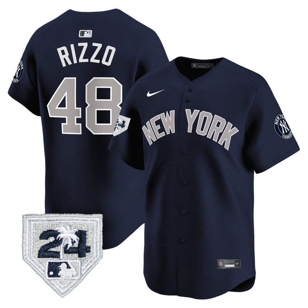 Men’s New York 2024 Spring Training Patch Vapor Premier Limited Jersey V3