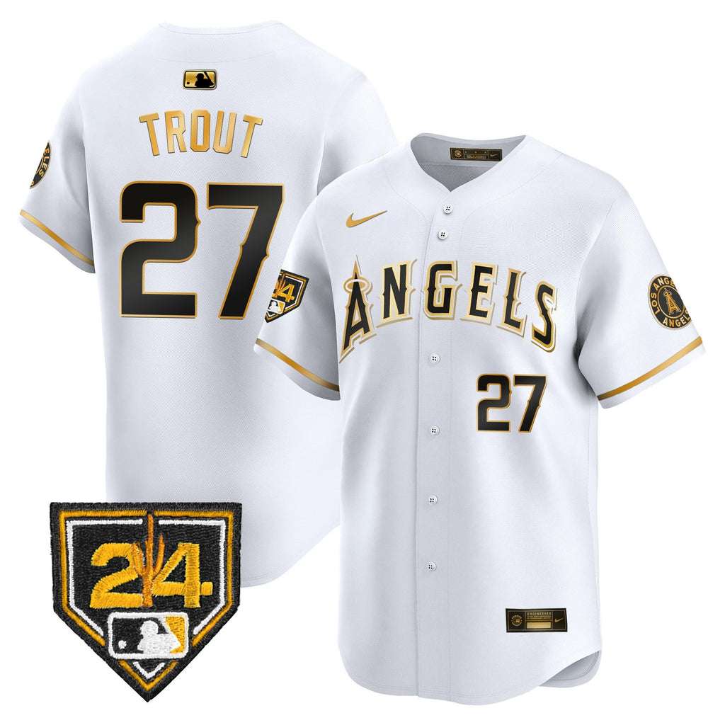 Men’s Los Angeles 2024 Spring Training Patch Vapor Premier Limited Jersey