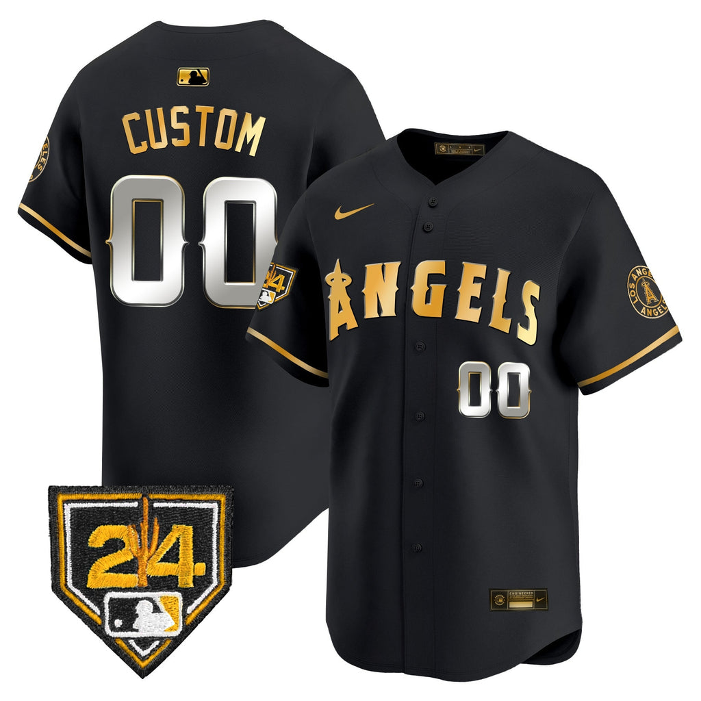 Los Angeles 2024 Spring Training Patch Vapor Premier Limited Custom Jersey