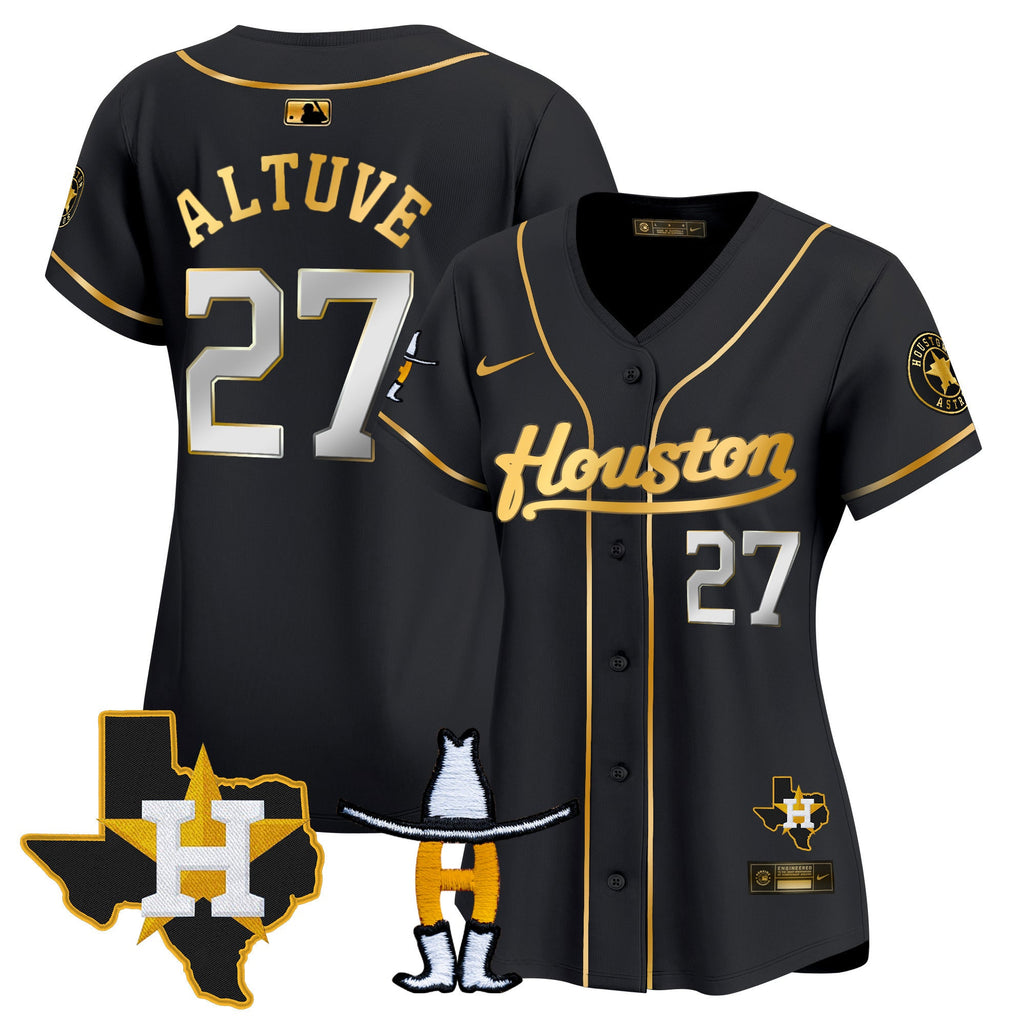Women’s Houston Houston Rodeo Patch Vapor Premier Limited Jersey