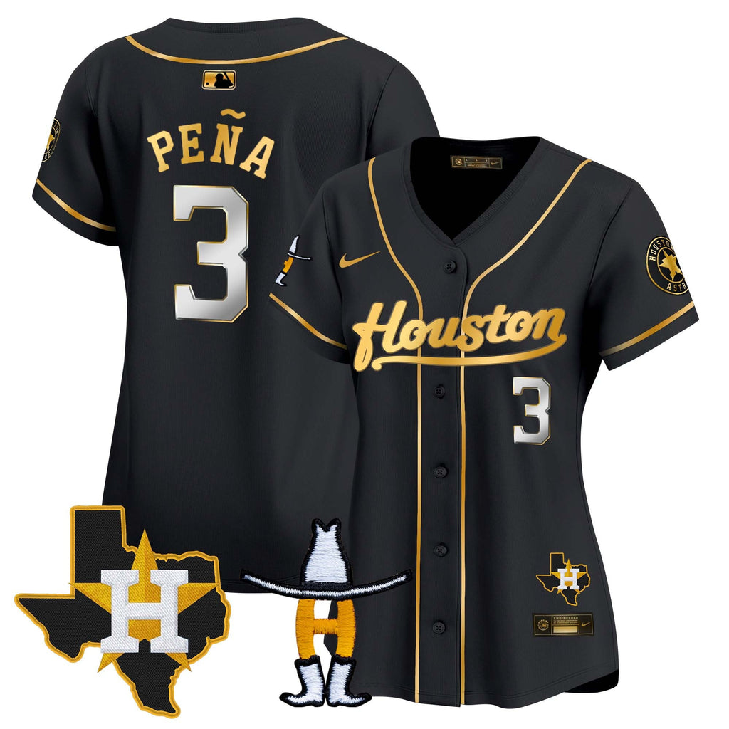 Women’s Houston Houston Rodeo Patch Vapor Premier Limited Jersey