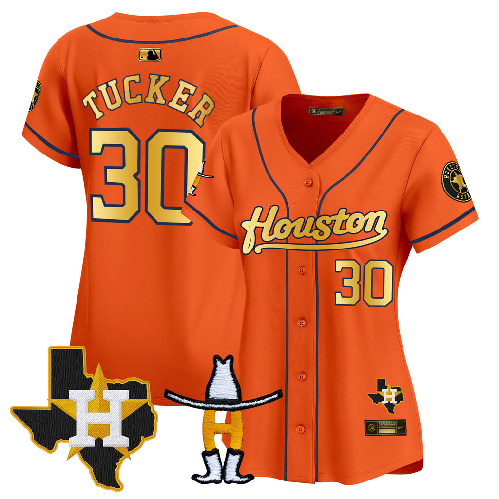 Women’s Houston Houston Rodeo Patch Vapor Premier Limited Jersey