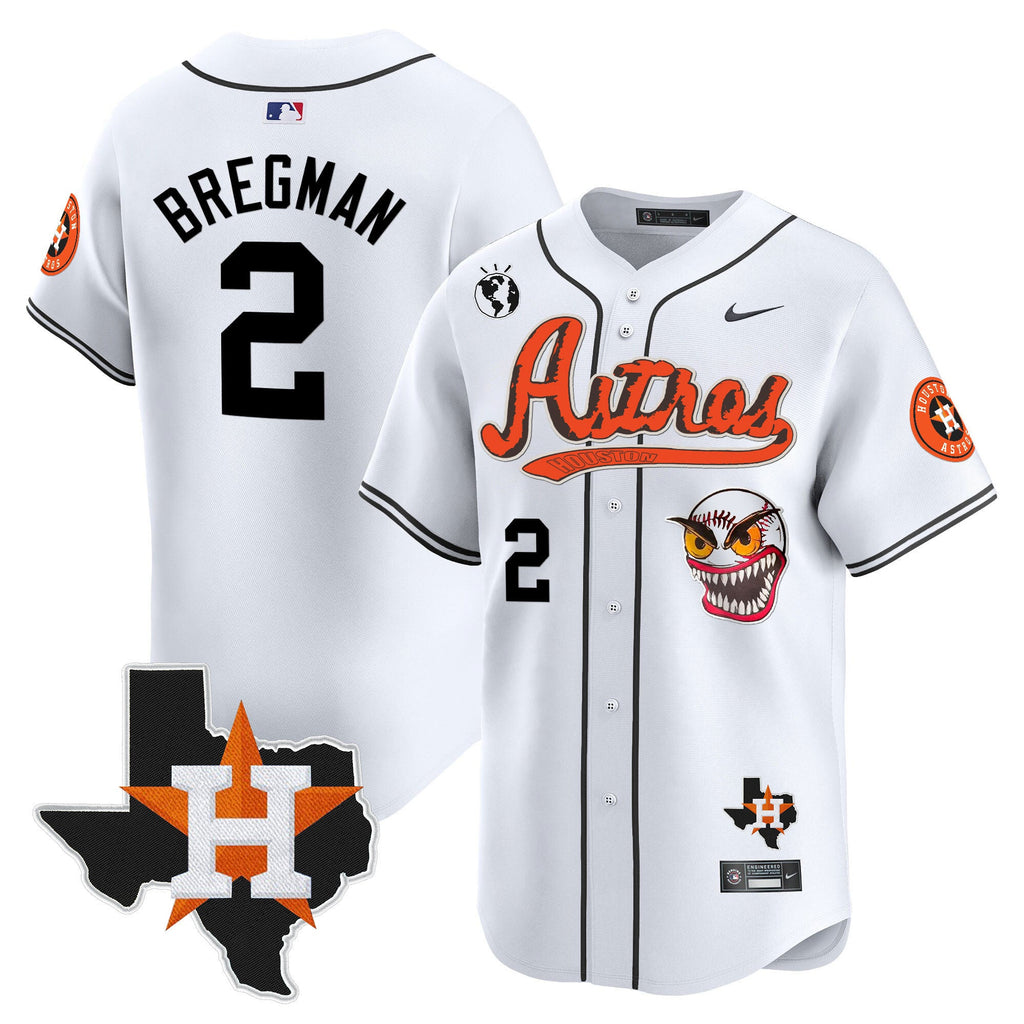 Men’s Houston Cactus Jack Style Vapor Premier Limited Jersey V2 – Stitched