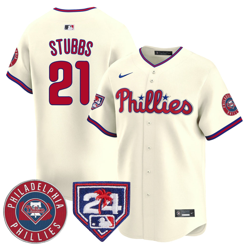 Men’s 2024 Spring Training Patch Vapor Premier Limited Jersey V2