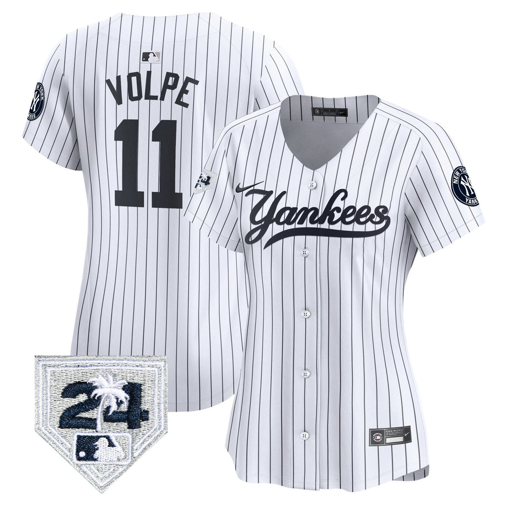 Women’s New York 2024 Spring Training Patch Vapor Premier Limited Jersey V6