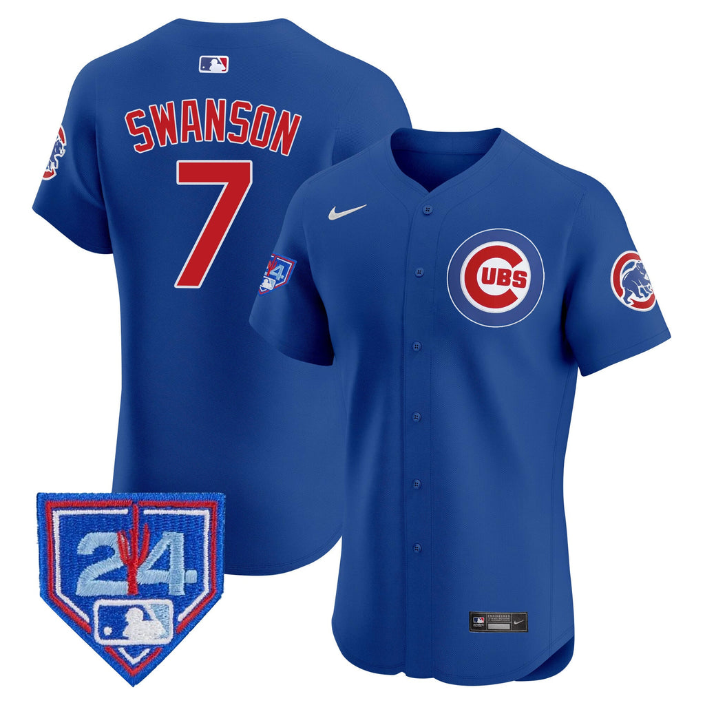 Men’s Chicago 2024 Spring Training Patch Vapor Premier Elite Jersey V2