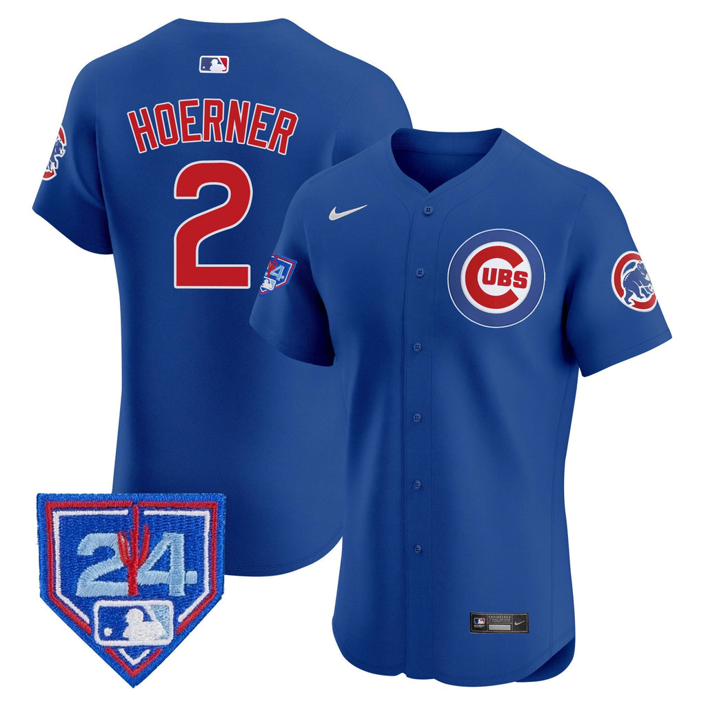 Men’s Chicago 2024 Spring Training Patch Vapor Premier Elite Jersey V2