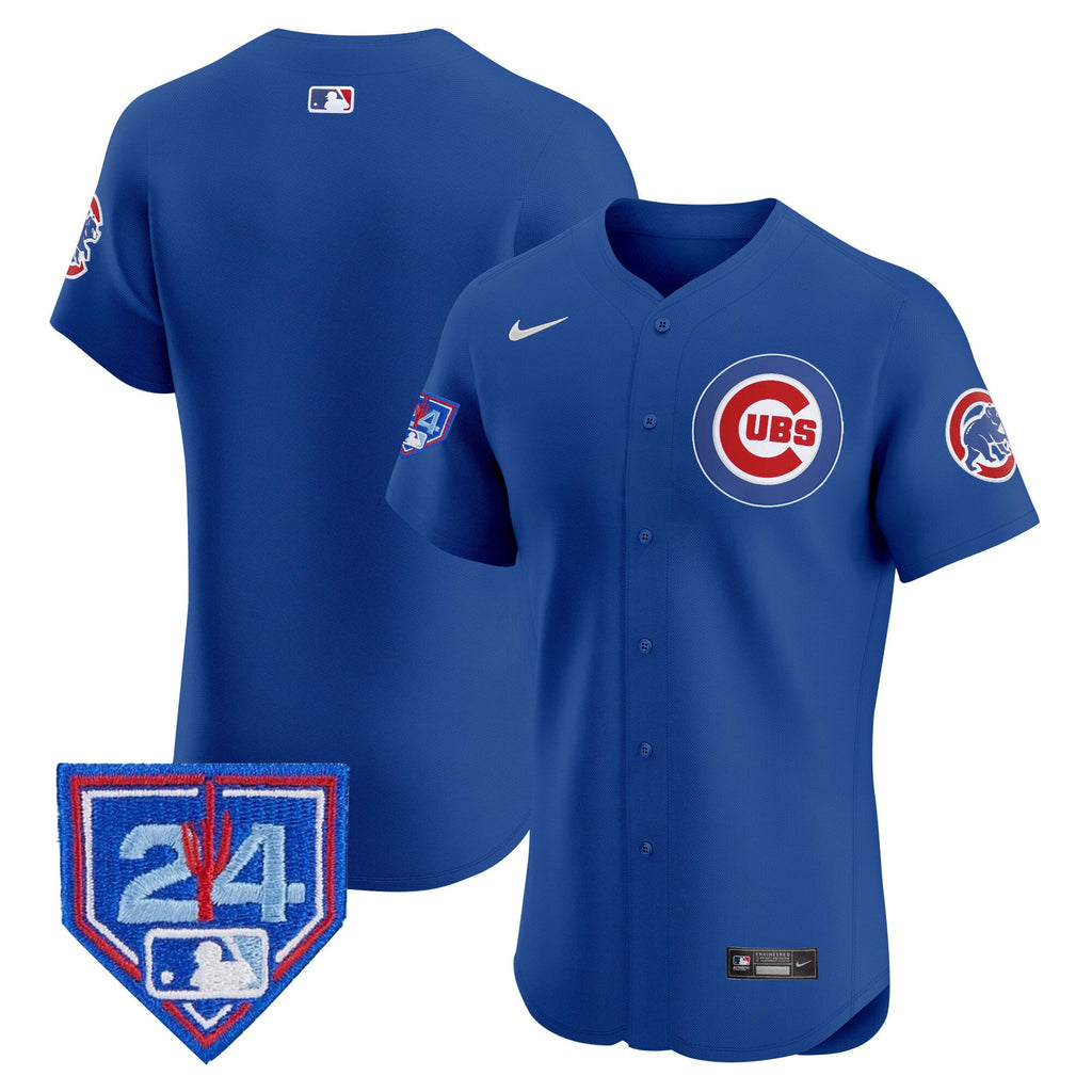 Men’s Chicago 2024 Spring Training Patch Vapor Premier Elite Jersey V2