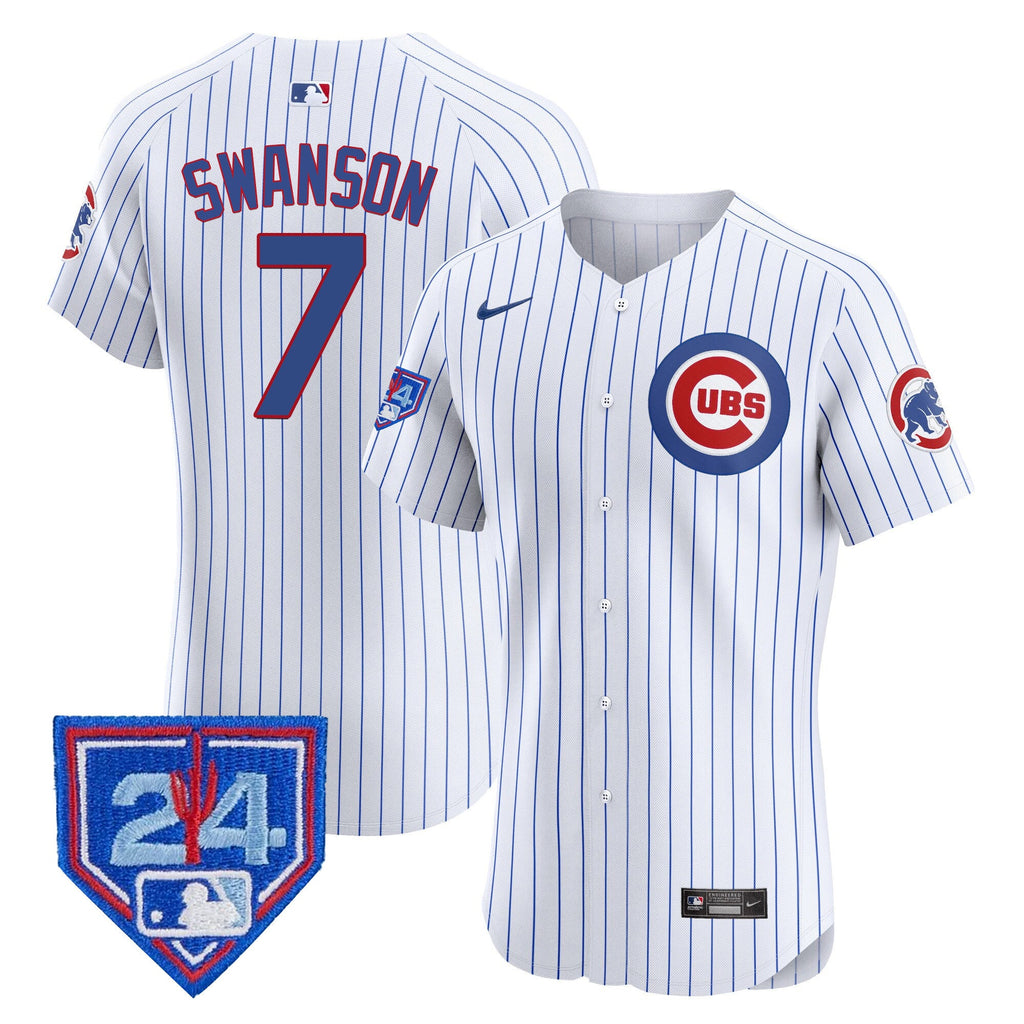 Men’s Chicago 2024 Spring Training Patch Vapor Premier Elite Jersey V2