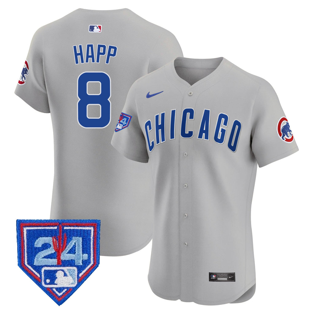 Men’s Chicago 2024 Spring Training Patch Vapor Premier Elite Jersey V2