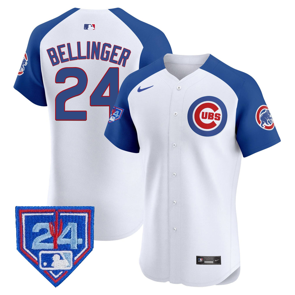 Men’s Chicago 2024 Spring Training Patch Vapor Premier Elite Jersey V2