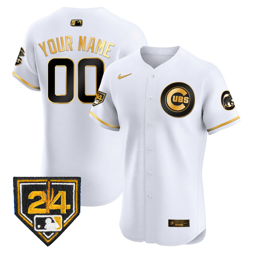 Chicago 2024 Spring Training Patch Vapor Premier Elite Custom Jersey V2