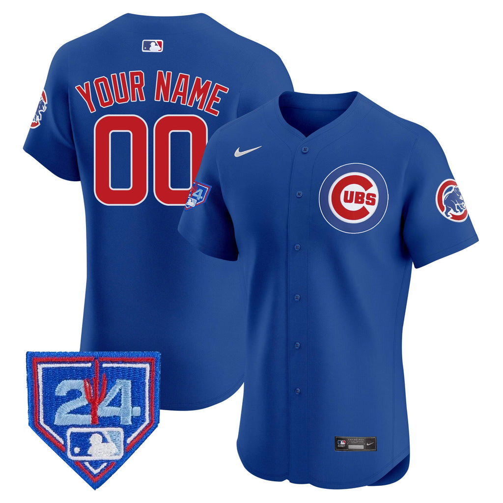 Chicago 2024 Spring Training Patch Vapor Premier Elite Custom Jersey V2