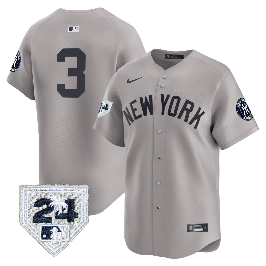 Men’s New York 2024 Spring Training Patch Vapor Premier Limited Jersey V4