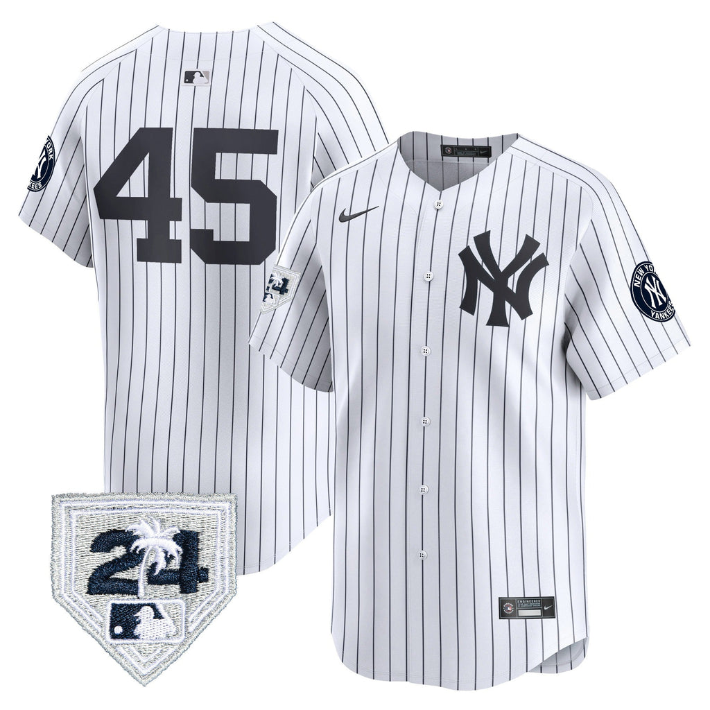 Men’s New York 2024 Spring Training Patch Vapor Premier Limited Jersey V5